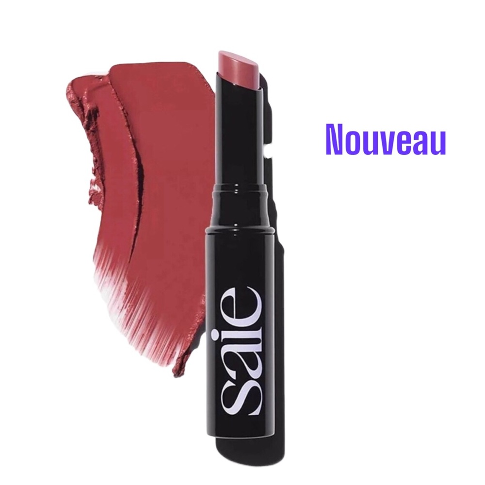 Saie Lip Blur Soft Matte Lipstick- Color Nouveau NIB